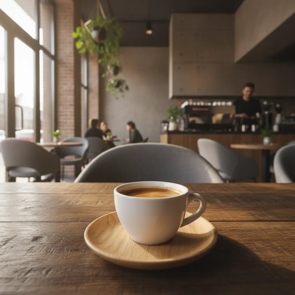 Interior cald și atent amenajat de TimeOutCafe